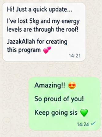 WhatsApp testimonial 5