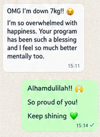 WhatsApp testimonial 8