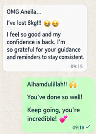 WhatsApp testimonial 7